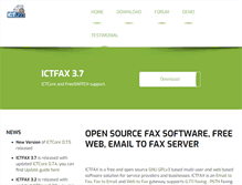 Tablet Screenshot of ictfax.org